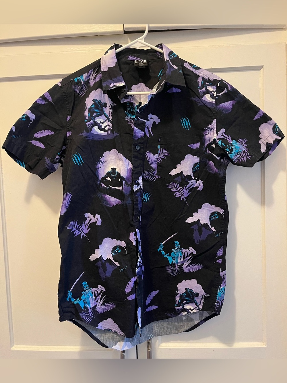Marvel  Black Panther T'Challa Short Sleeve Top